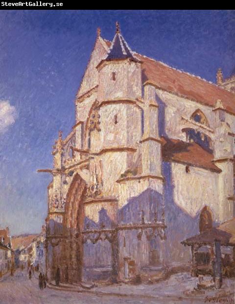 Alfred Sisley The Church at Moret